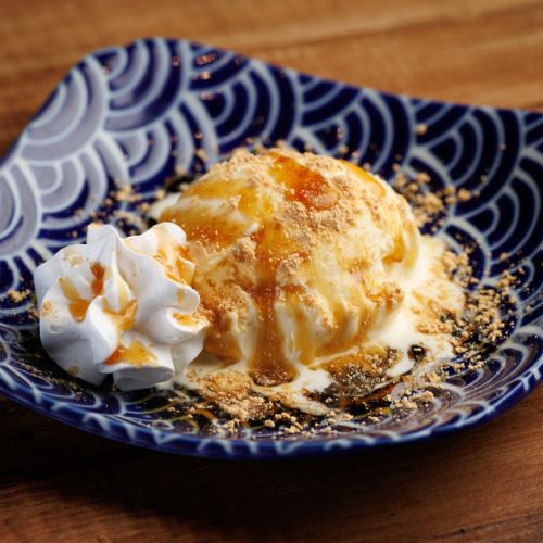 黒蜜きな粉アイス