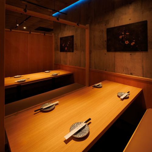 Perfect for entertaining clients or business dinners! Relaxing private rooms available.