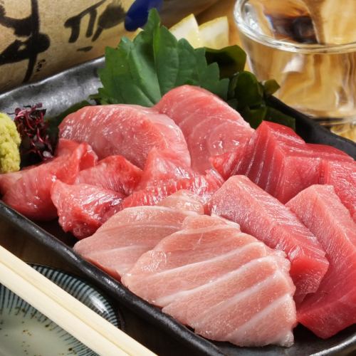 【Six kinds of tuna served】