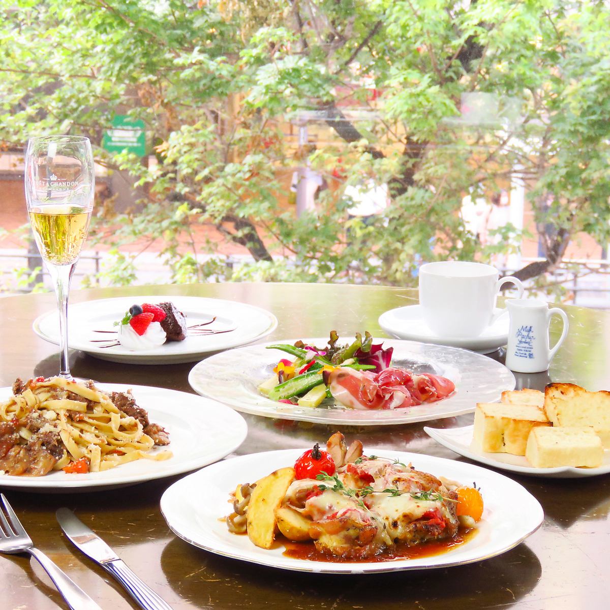 A stylish, authentic Italian lunch party! Luxurious all-you-can-drink from 1,500 yen