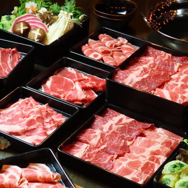 贅沢なしゃぶしゃぶビュッフェ！