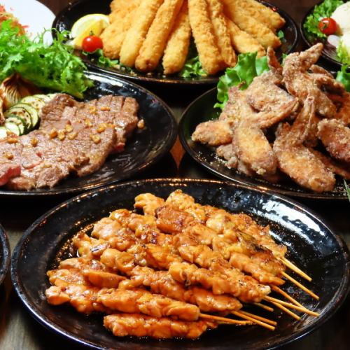 １２０分食べ放題コース　和洋中が幅広く楽しめます