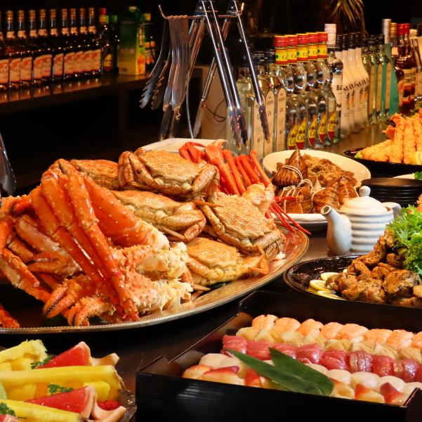 3大蟹の贅沢食べ放題