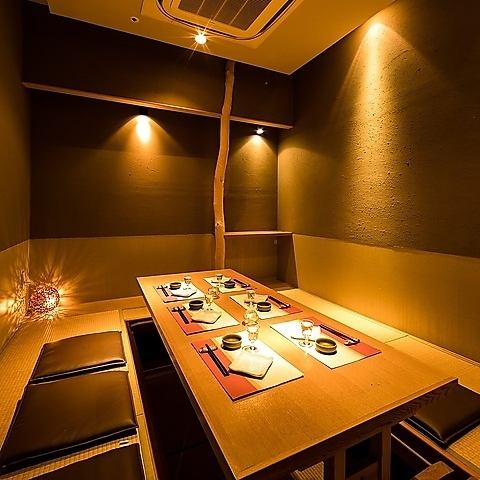 《少人数様から団体様まで♪》ゆったり広々個室空間完備◎