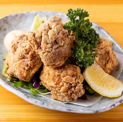 地鶏の唐揚げ
