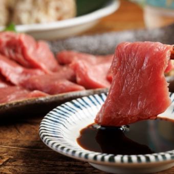 2時間飲放付<3980円>コース<7品>肉刺し盛り合わせも◎名物をリーズナブルにご堪能!【梅コース】