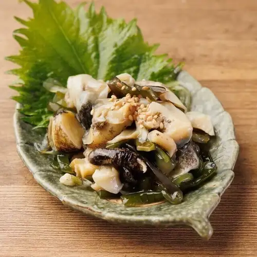 つぶ貝山葵