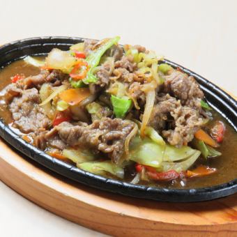 炒烤肉