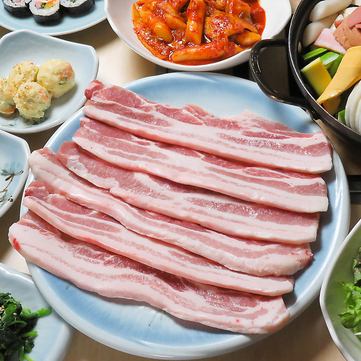 サムギョプサルセット 1人前（ご注文は2人前より）