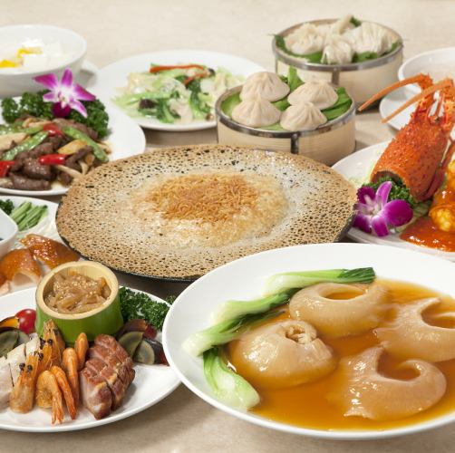 【コース】羽根付き焼きそばと大フカヒレ姿煮コース全11品 50%OFF4980円!!!