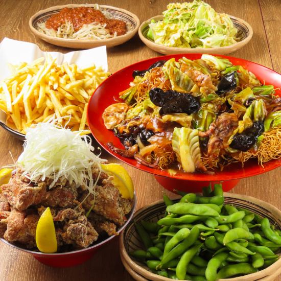 당점 명물 바보 모듬! 마시고 먹고, 즐거운 시간을 ♪ 건강하게 영업하고 있습니다!