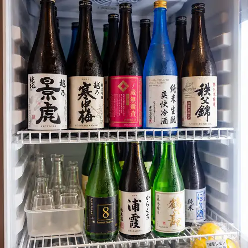 日本酒を30種以上常備！