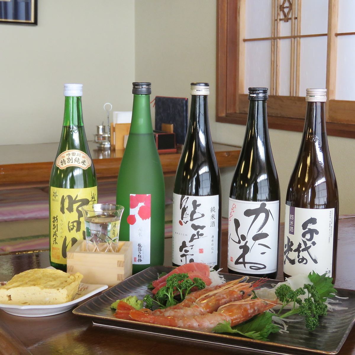 An adult soba restaurant where you can enjoy sake.