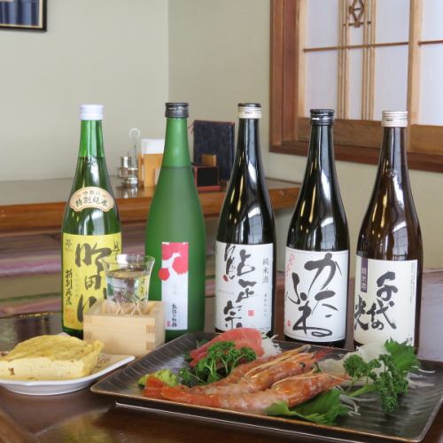 日本酒と一品