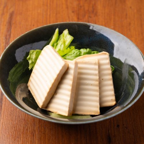 Cream cheese marinated in tamari soy sauce