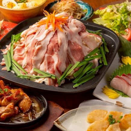 [7/16~] 3 hours all-you-can-drink included [Summer only! Delicious course] 7 dishes including grilled beef belly and two appetizers for 4,000 yen