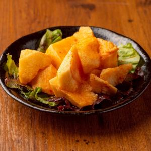 The staff also highly praised the yam kimchi