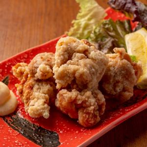 Kawaraya special fried chicken with soy sauce/salt