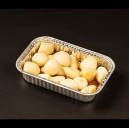 Grilled garlic foil