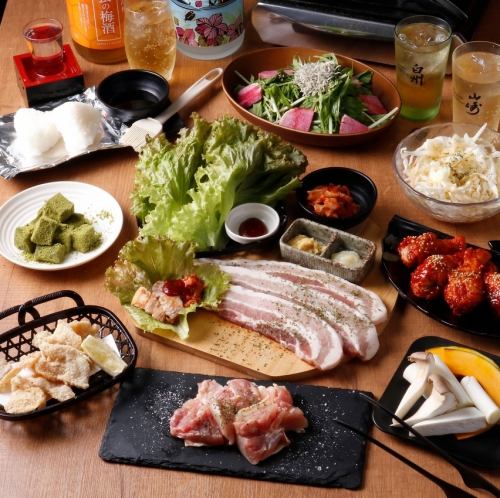 《気軽にBBQ》都内で気軽にBBQ!!成増の夜景を見ながら、手ぶらでOKな本格炭火BBQ。他に裏メニューも…!?
