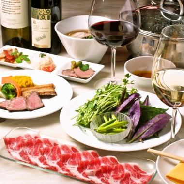 【大皿パーティープラン★】120分飲み放題×お料理全9品6500円