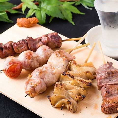 【まずはこれ！】おまかせ串盛り5種