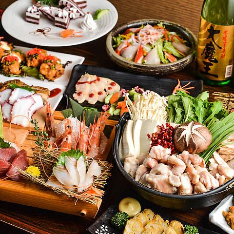 産地直送の馬刺しや九州料理は日本酒との相性抜群!