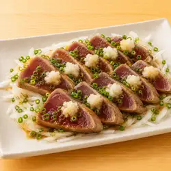 炙り鮪のおろしポン酢