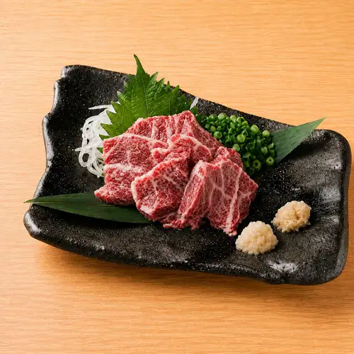 霜降り馬刺し