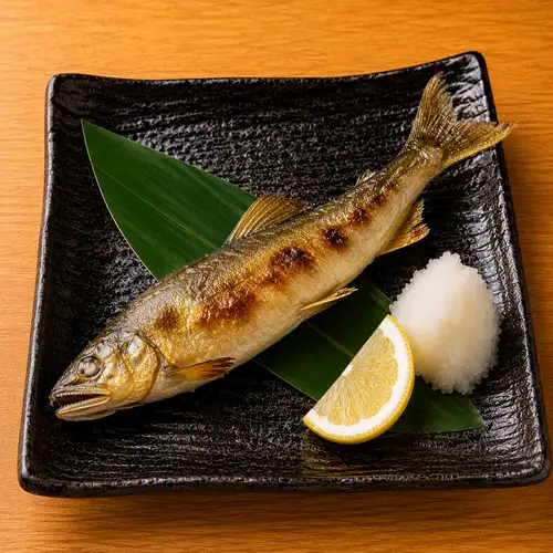 あゆの塩焼き