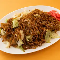 海鮮焼きそば/石焼き明太うどん