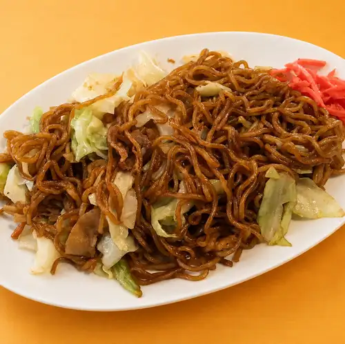 海鮮焼きそば/石焼き明太うどん
