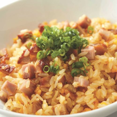 Grilled pork fried rice