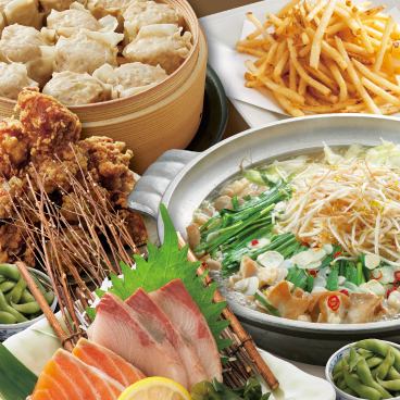 【另有生啤供應!內含120分鐘暢飲】全套元津火鍋套餐 3,850日圓(含稅)