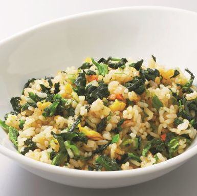 ほうれん草チャーハン