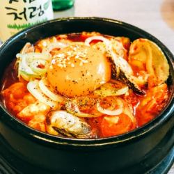 奶酪纯豆腐Jjigae