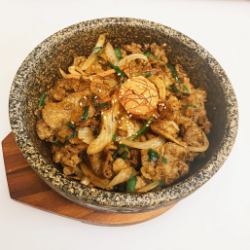 石锅烤肉拌饭 / 石锅辣猪肉拌饭 / 石锅明太子拌饭