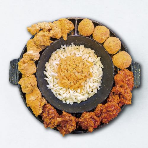 UFO チキンフォンデュ＆チーズボール