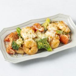 ガーリックチーズシュリンプ
