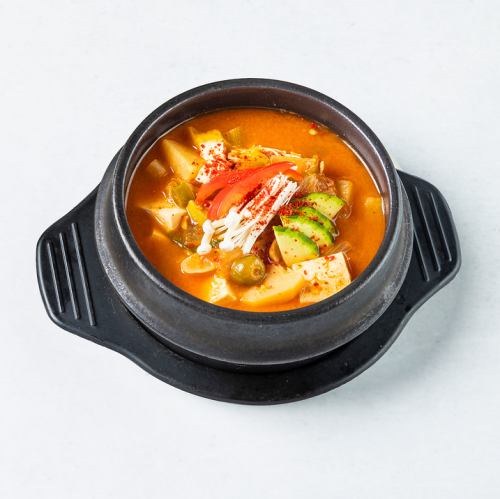 豆腐味噌チゲ