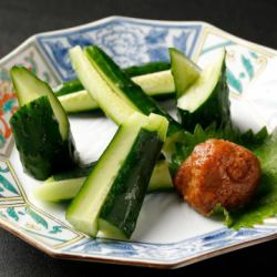 Miso cucumber