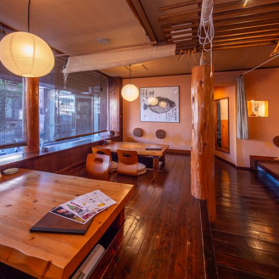 落ち着いた空間と美味しい料理が楽しめる空間です。