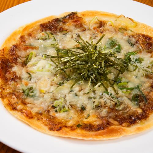 しらすと白ネギのおつまみピザ