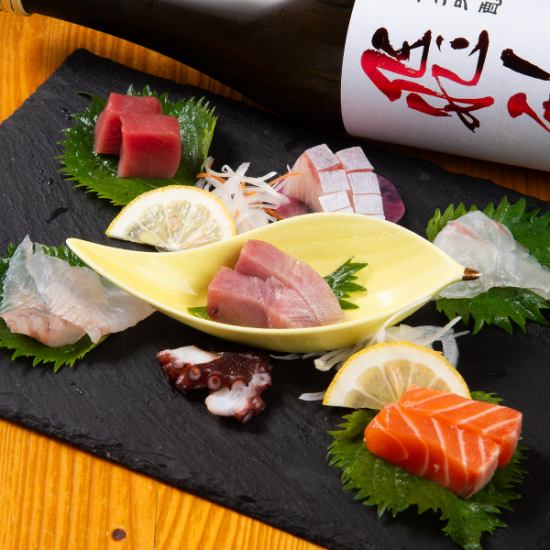 鮮度抜群の海鮮と旬の野菜が一押しのお店です。