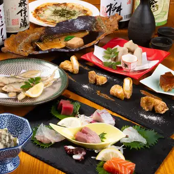 【2名からご利用可能】当店人気の飲み放題付きお料理コース5000円(税込)～