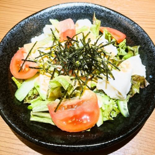 ゴマダレ豆腐サラダ