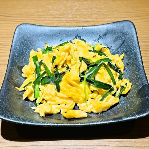 ニラと玉子炒め