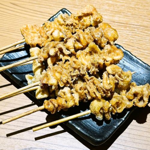 パリパリ鳥皮２本