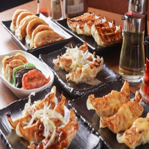 10種類以上の餃子！！