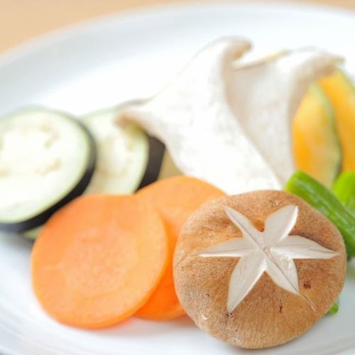 焼野菜盛合せ